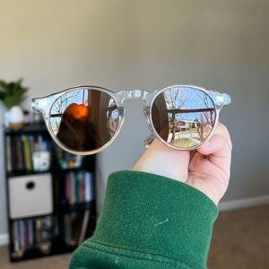 Oliver Peoples Gregory Peck Men's Sunglasses - Gold/Brown Tortoise